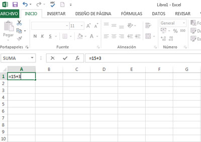 Trabajar con números en Excel 2013